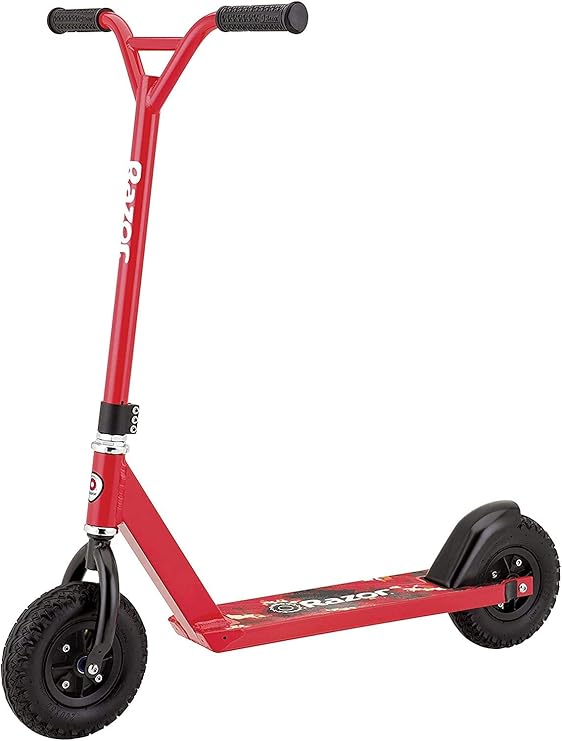 DrenoviaxPro Dirt Scooter - Pneumatic Tires, Ages 10+